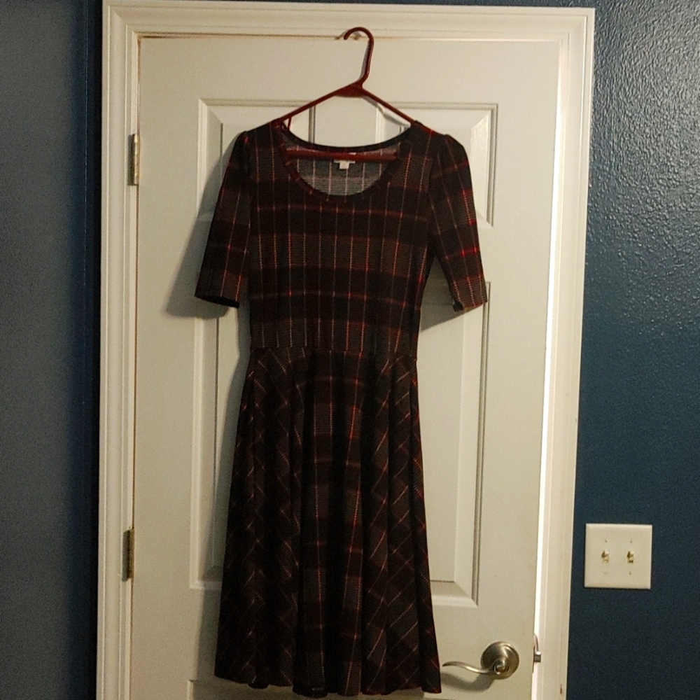 LuLaRoe Amelia Womens Dress
